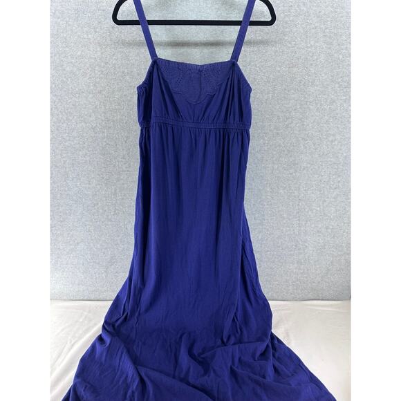 Old Navy Maternity Women's sz M Strapless or Spaghetti Strap Maxi Dress - Picture 3 of 8